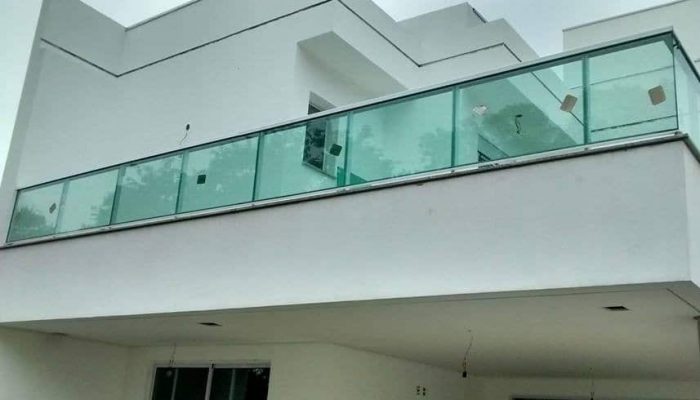 guarda corpo de vidro